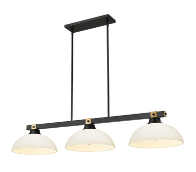 Linear/Island 3 Light Bar by Z-Lite ( 224 | 1955-3MB-RB-DMO14 Bronte ) 