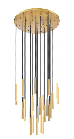 Mid. Chandeliers Multi-Port/Cascade by Z-Lite ( 224 | 919MP12-27R-MGLD-LED Forest ) 