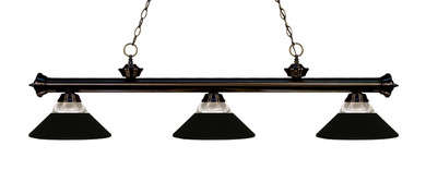 Linear/Island 3 Light Bar by Z-Lite ( 224 | 200-3BRZ-RMB Riviera ) 