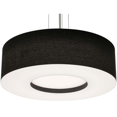 Mid. Chandeliers Drum Shade by AFX Lighting ( 162 | MCP3044MBSN-BK Montclair ) 