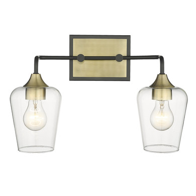 Bathroom Fixtures Two Lights by Acclaim Lighting ( 106 | IN40081BK Gladys ) 