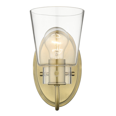 Sconces Single Glass by Acclaim Lighting ( 106 | IN40090ATB Bristow ) 