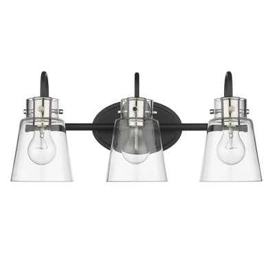 Bathroom Fixtures Three Lights by Acclaim Lighting ( 106 | IN40092BK Bristow ) 