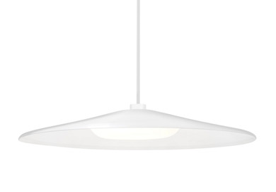 Multi-Systems Line Voltage Pendants by Besa ( 74 | 1TT-SWANWH-LED-WH Swan ) 
