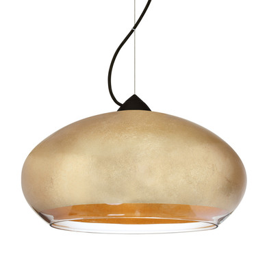 Pendants Bowl Style by Besa ( 74 | 1KX-4345GF-LED-BK Besa Brio 14 Pendant ) 