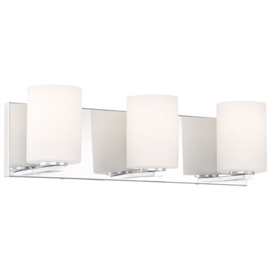 Bathroom Fixtures Three Lights by Access ( 18 | 62582LEDDLP-CH/OPL Oslo ) 