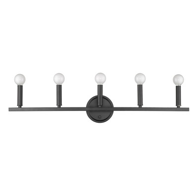 Bathroom Fixtures Five+Lights by Acclaim Lighting ( 106 | IN41156BK Sawyer ) 