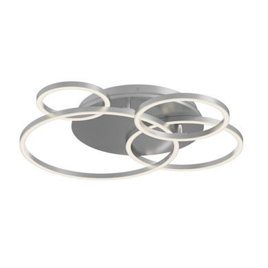 Semi-Flush Mts. Ring Shade/Halo by AFX Lighting ( 162 | ORBF24LAJD1SN Orbit ) 