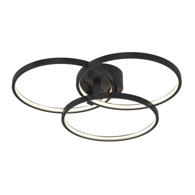 Semi-Flush Mts. Ring Shade/Halo by AFX Lighting ( 162 | ORIF20L30D1BK Orion ) 