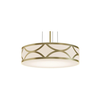 Pendants Drum Shade by AFX Lighting ( 162 | LAKP20MBGD Lake ) 