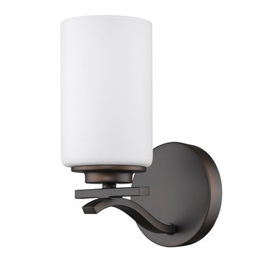 Sconces Single Glass by Acclaim Lighting ( 106 | IN41335ORB Poydras ) 