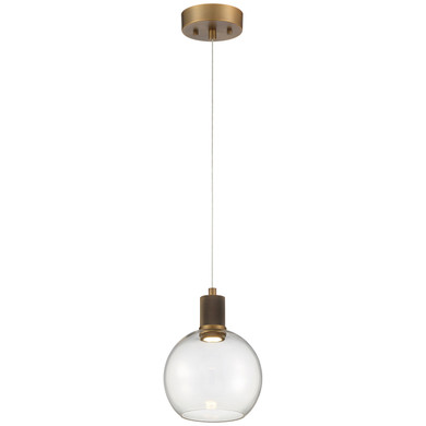 Mini Pendants Cable by Access ( 18 | 63142LEDD-ABB/CLR Port Nine Burgundy ) 