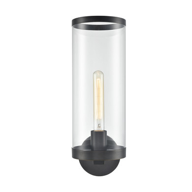 Sconces Single Glass by Alora ( 452 | WV311601UBCG Revolve II ) 