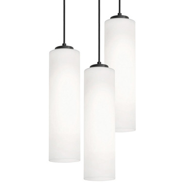 Mini Chandeliers Multi-Port/Cascade by AFX Lighting ( 162 | LEOP0412MBBKRND3 Leo ) 