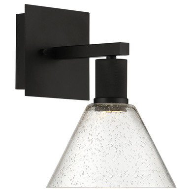 Sconces Single Glass by Access ( 18 | 63143LEDD-MBL/SDG Port Nine Martini ) 