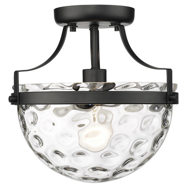 Semi-Flush Mts. Bowl Style by Acclaim Lighting ( 106 | IN60099BK Quinn ) 