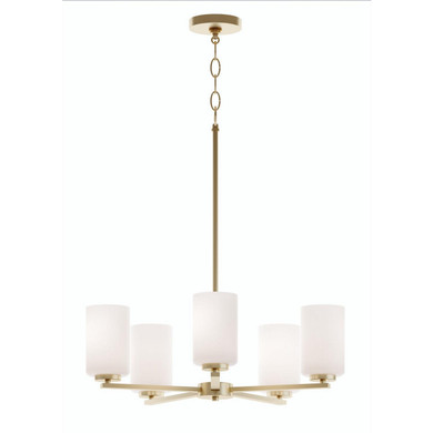 Mid. Chandeliers Glass Up by AFX Lighting ( 162 | LEOP24MBLB Leo ) 