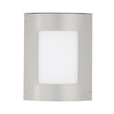 Exterior Wall Mt./Flush by Besa ( 74 | MOTO11SQ-WA-LED-SL Besa Outdoor Sconce Moto 11 Square ) 