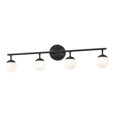 Bathroom Fixtures Four Lights by AFX Lighting ( 162 | PRLV3208L30D1BK Pearl ) 
