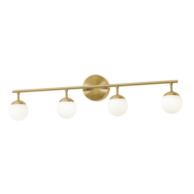 Bathroom Fixtures Four Lights by AFX Lighting ( 162 | PRLV3208L30D1SB Pearl ) 