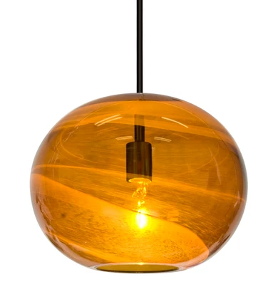 Multi-Systems Line Voltage Pendants by Besa ( 74 | 1TT-GENOAM-BK Geno ) 