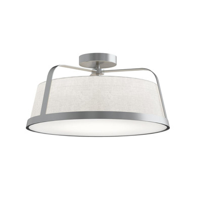 Semi-Flush Mts. Drum Shade by AFX Lighting ( 162 | LIZC18MBSN Lizzette ) 