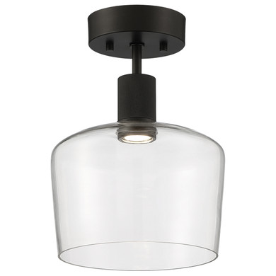 Semi-Flush Mts. Directional by Access ( 18 | 63147LEDD-MBL/CLR Port Nine Chardonnay ) 