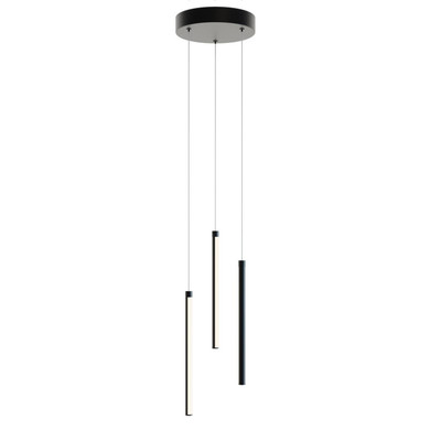 Mini Pendants 3 Light Cluster by AFX Lighting ( 162 | RMTP04L30D1BK Rosemont ) 