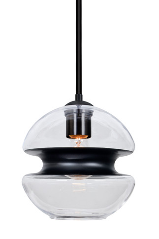 Multi-Systems Line Voltage Pendants by Besa ( 74 | 1TT-HULA8BK-BK Hula 8 ) 