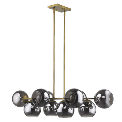 Linear/Island 4 Light + by Acclaim Lighting ( 106 | TP20036AB Lunette ) 