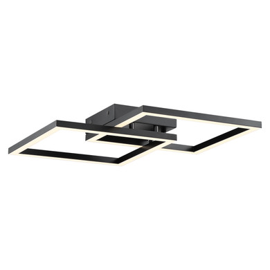 Semi-Flush Mts. Ring Shade/Halo by Access ( 18 | 63966LEDD-BL/ACR Squared ) 