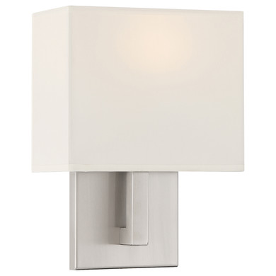 Sconces Drum Shade by Access ( 18 | 64061LEDDLP-BS/WH Mid Town ) 