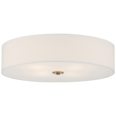 Flush Mounts Drum Shade by Access ( 18 | 64064LEDDLP-ABB/WH Mid Town ) 
