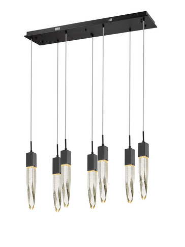 Linear/Island 4 Light + by Avenue Lighting ( 192 | HF1900-7-AP-BK Aspen ) 