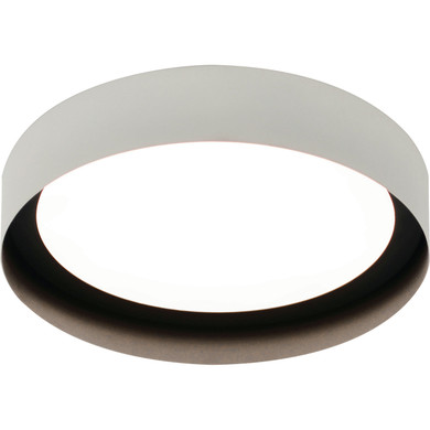 Flush Mounts Metal Shade by AFX Lighting ( 162 | RVF121400L30D2WHBK Reveal ) 