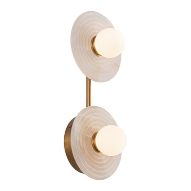 Bathroom Fixtures Two Lights by Alora ( 452 | WV346214VBAR Dahlia ) 