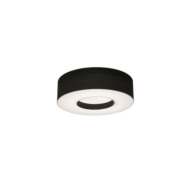 Flush Mounts Drum Shade by AFX Lighting ( 162 | MCF1214MB-BK Montclair ) 