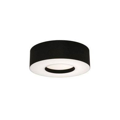 Flush Mounts Drum Shade by AFX Lighting ( 162 | MCF1524MB-BK Montclair ) 