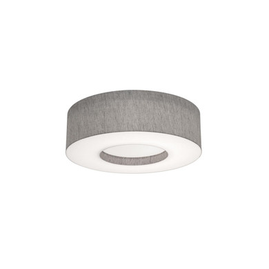 Flush Mounts Drum Shade by AFX Lighting ( 162 | MCF1524MB-GY Montclair ) 