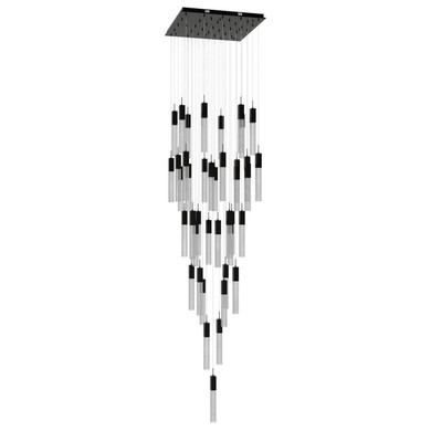 Mid. Chandeliers Multi-Port/Cascade by Avenue Lighting ( 192 | HF1903-41-GL-DBZ-SNW The Original Glacier ) 