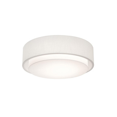 Flush Mounts Drum Shade by AFX Lighting ( 162 | SAF1824MB-LW Sanibel ) 