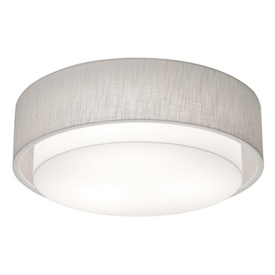 Flush Mounts Drum Shade by AFX Lighting ( 162 | SAF2332LAJUD-LW-MS Sanibel ) 