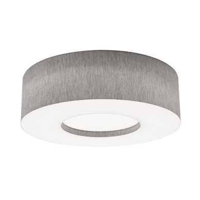 Flush Mounts Drum Shade by AFX Lighting ( 162 | MCF2432L5AJUD-GY-BB Montclair ) 