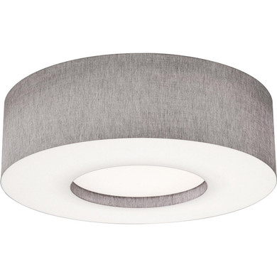 Flush Mounts Drum Shade by AFX Lighting ( 162 | MCF3044L5AJUD-GY-BB Montclair ) 