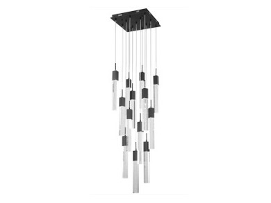 Large Chandeliers Glass Shade by Avenue Lighting ( 192 | HF1905-13-GL-BK The Original Glacier ) 