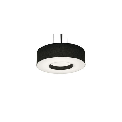 Pendants Drum Shade by AFX Lighting ( 162 | MCP1214MBBK-BK Montclair ) 