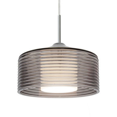 Mini Pendants Glass Down by Besa ( 74 | 1JC-BELUSM-LED-SN Besa Belu Pendant ) 