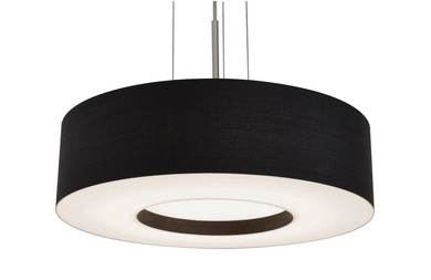 Pendants Drum Shade by AFX Lighting ( 162 | MCP1524LAJUDSN-BK Montclair ) 