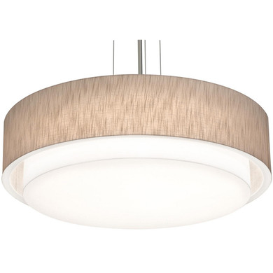 Mid. Chandeliers Drum Shade by AFX Lighting ( 162 | SAP3244MBSN-JT Sanibel ) 