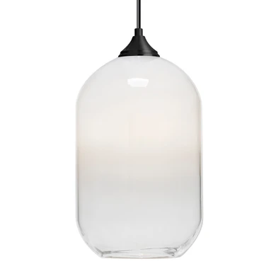 Mini Pendants Glass Down by Besa ( 74 | 1JC-OMEGA12WH-BK Besa Omega 12 Pendant ) 